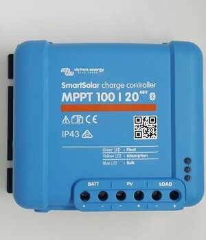 Controler solar Victron SmartSolar MPPT 12/24/48VDC 100/20 pentru incarcare acumulatori