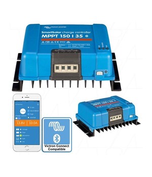 Controler solar Victron SmartSolar MPPT 150/35 pentru incarcare acumulatori