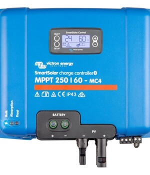 Controler solar Victron SmartSolar MPPT 250/60-MC4 pentru incarcare acumulatori